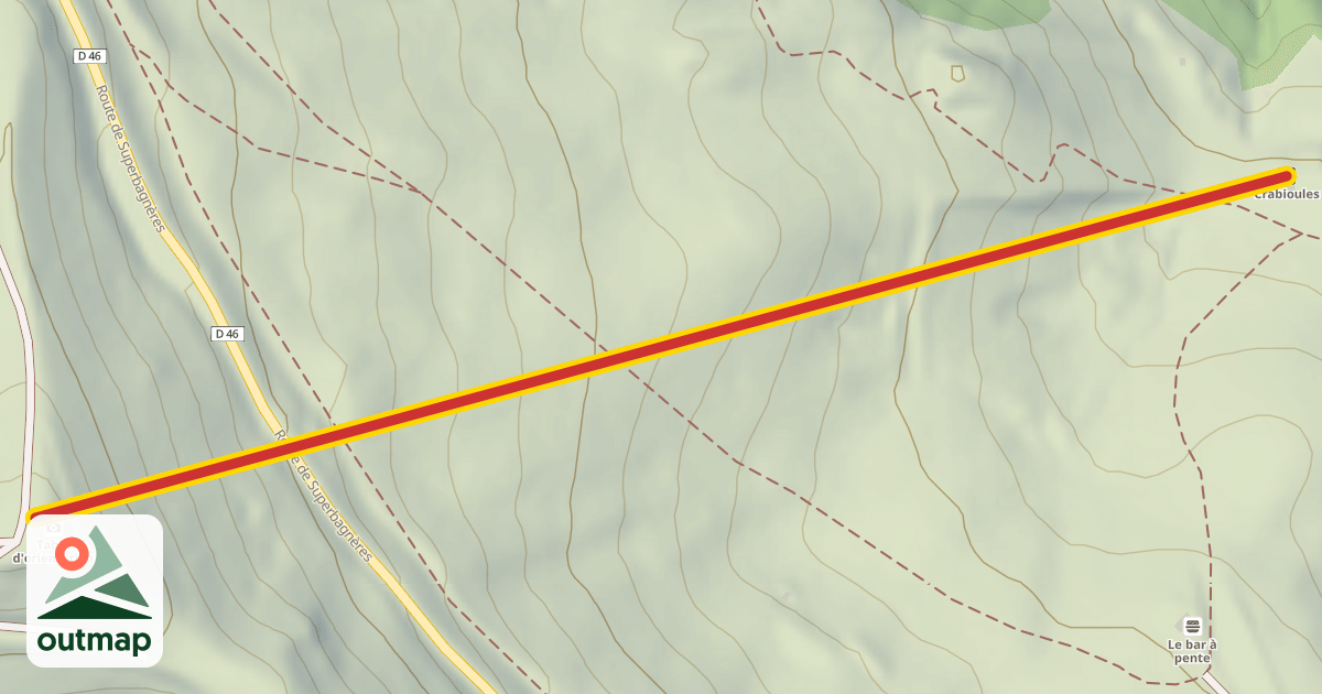 Map of Crabioules