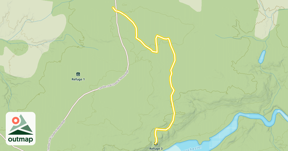 Map of #3 La Grande Virée