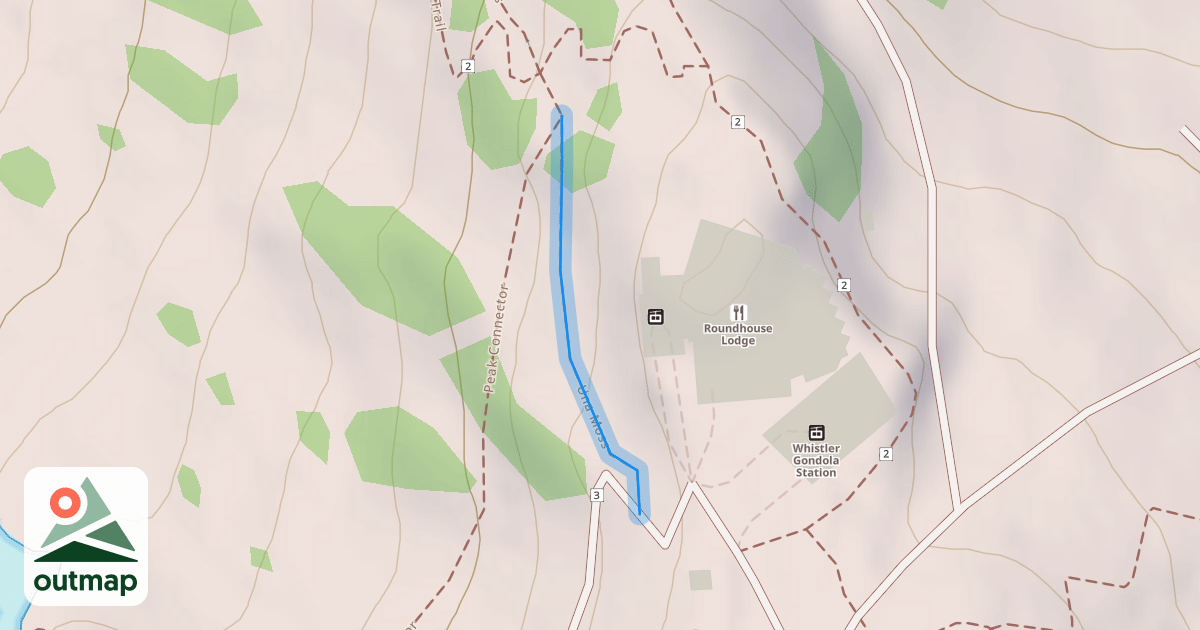 Map of Una Moss
