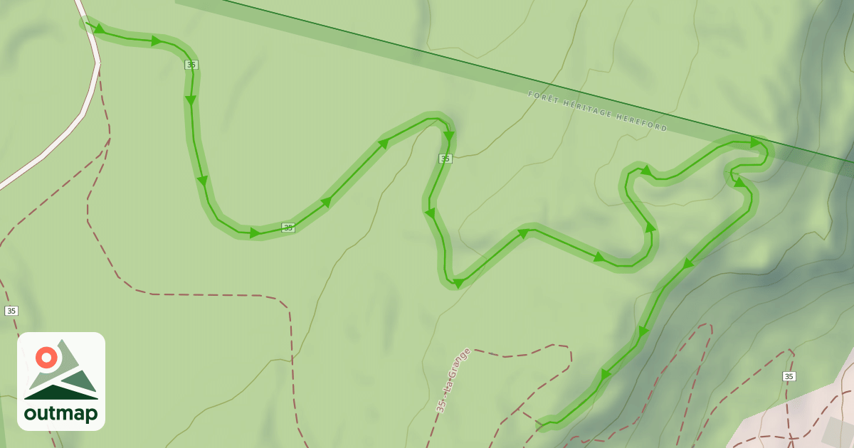 Map of 35 - La Grange