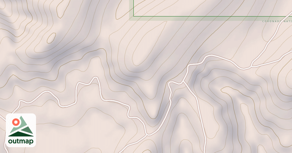 Map of LONG HOLLOW