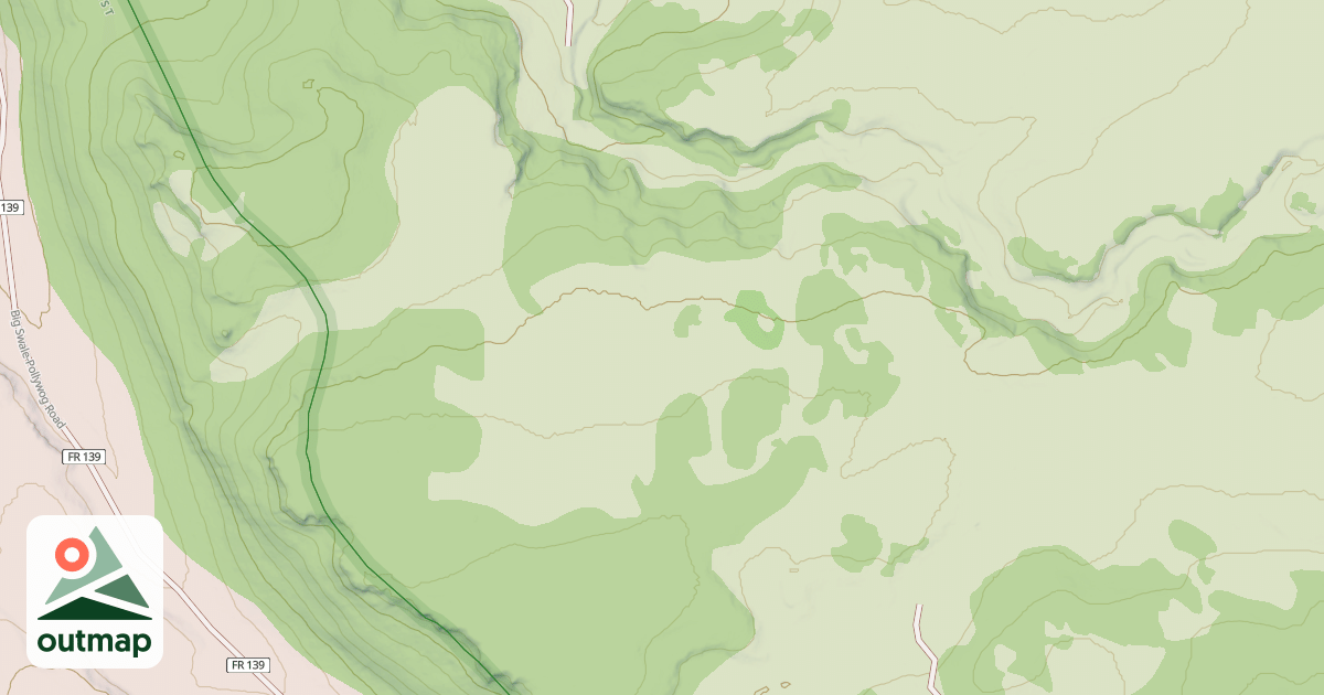 Map of ANTIMONY KNOLL ATV TRAIL