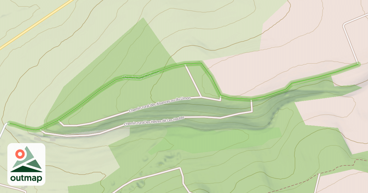 Map of Chemin Rural du Limon
