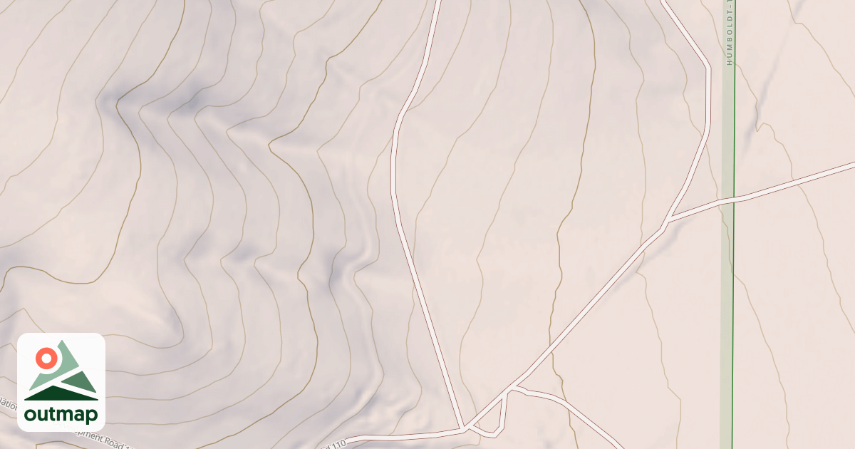 Map of BATTLE CREEK SPUR
