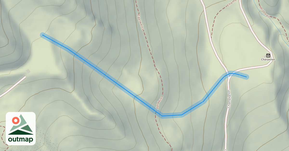 Map of Favue
