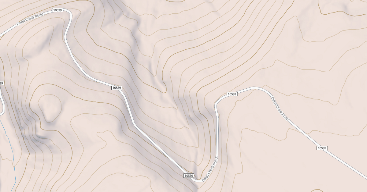 Map preview of DEEP CREEK