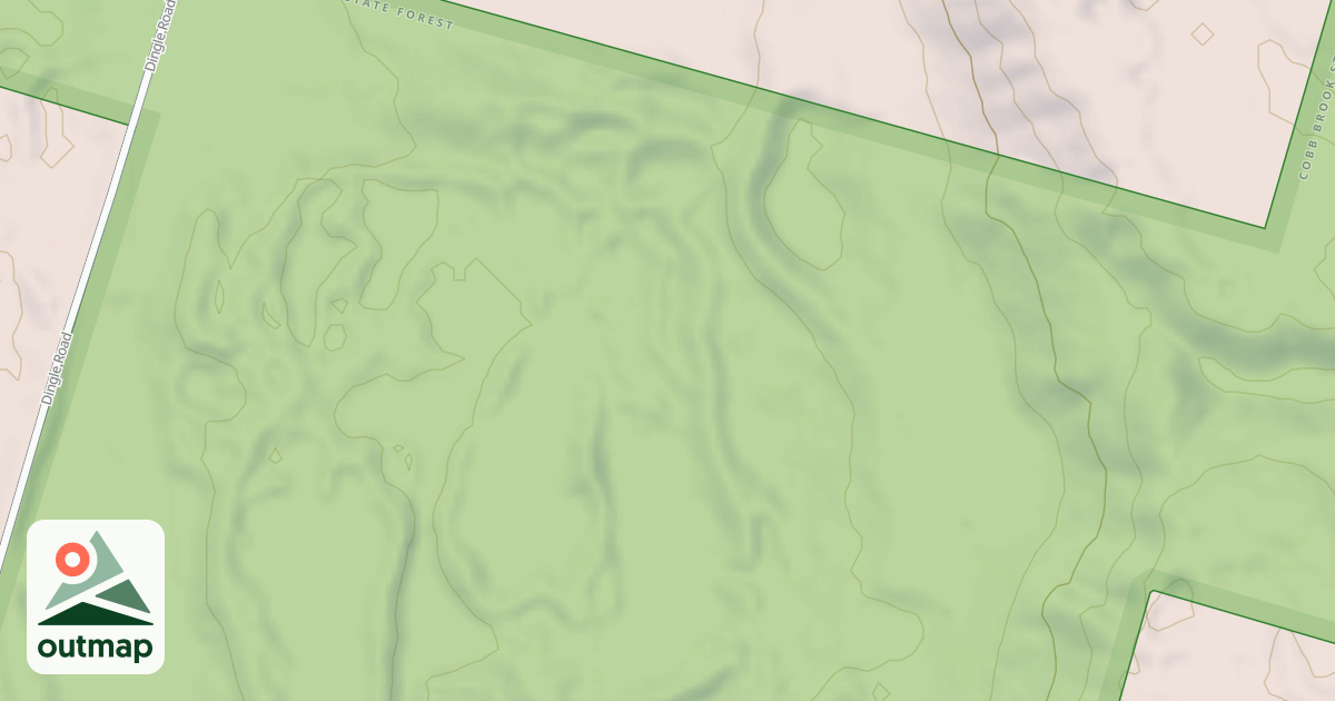 Map of Snowmobile Trail