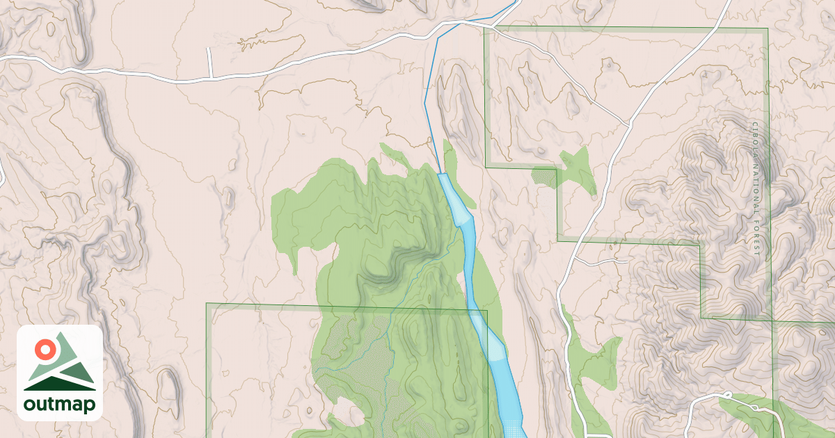 Map of USFS Motor Vehicle Use Map Roads {88C1B9C5-2F71-4D64-9796-A54185F66001}