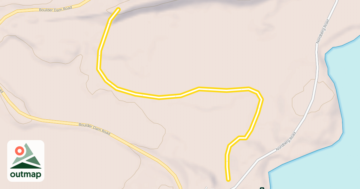 Map of Rolling Pin Trail