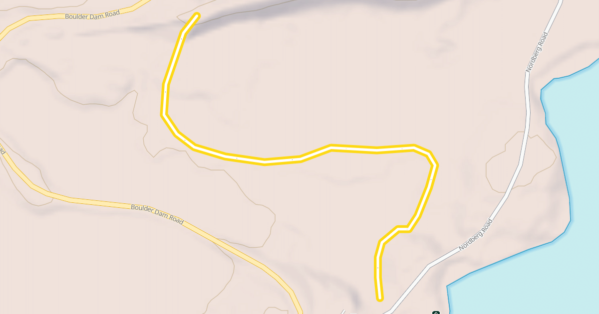 Map preview of Rolling Pin Trail