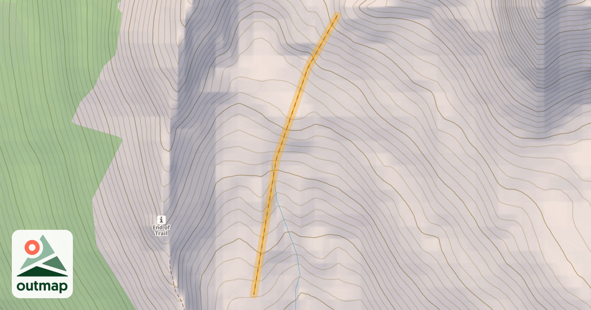 Map of Avalanche Moraines
