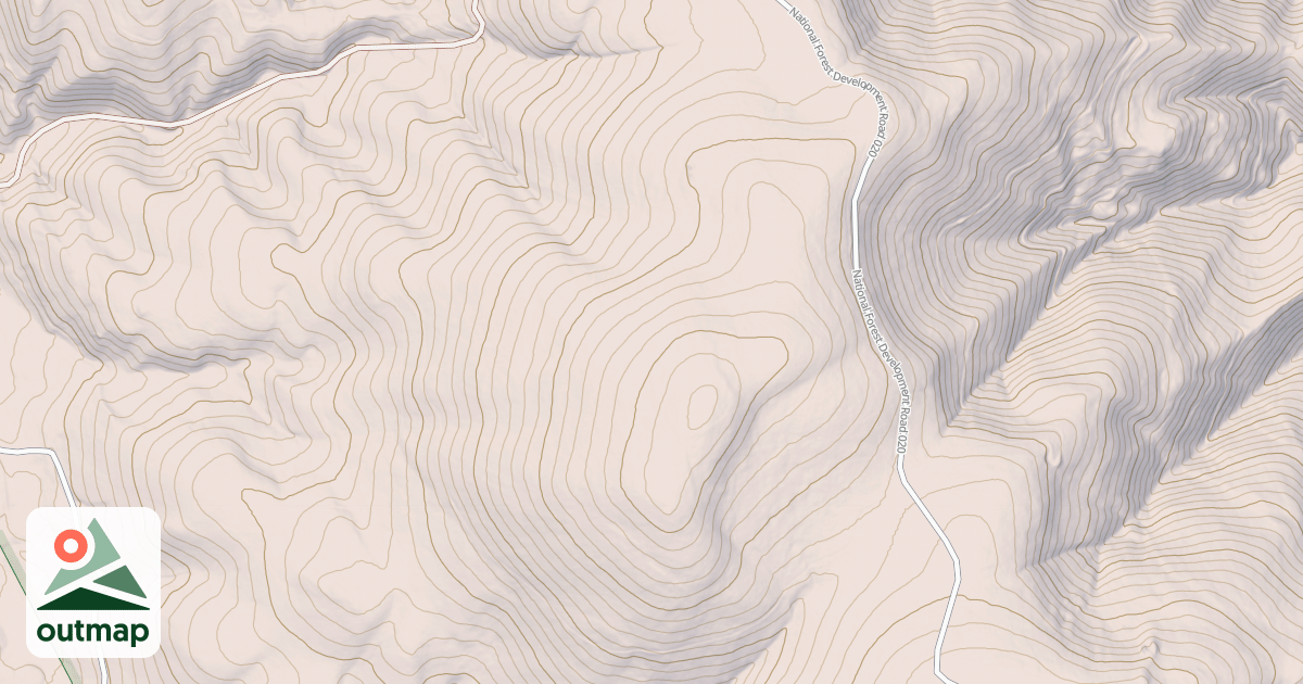 Map of BEAR GULCH