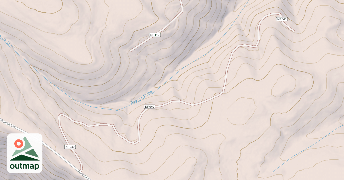 Map of USFS National Forest System Roads {E0B5B23A-C9A8-4A5C-90B9-526876BA5447}