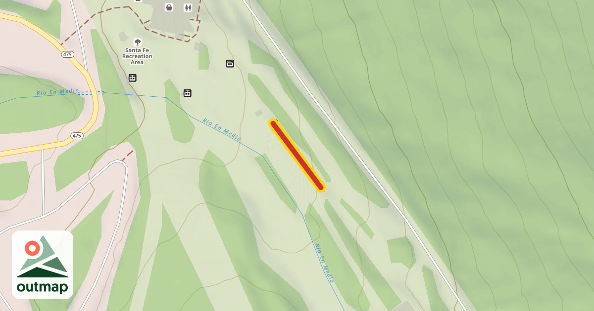 Map of Pine Flats