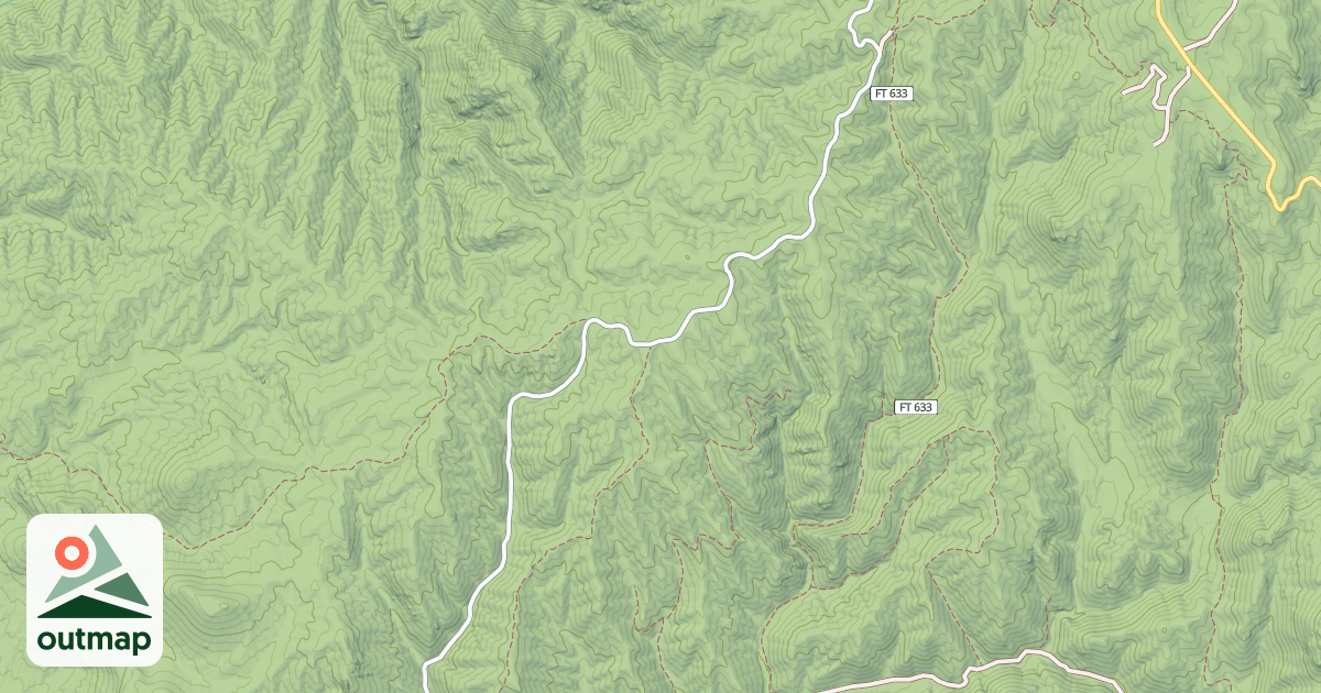 Map of LONG HOLLOW