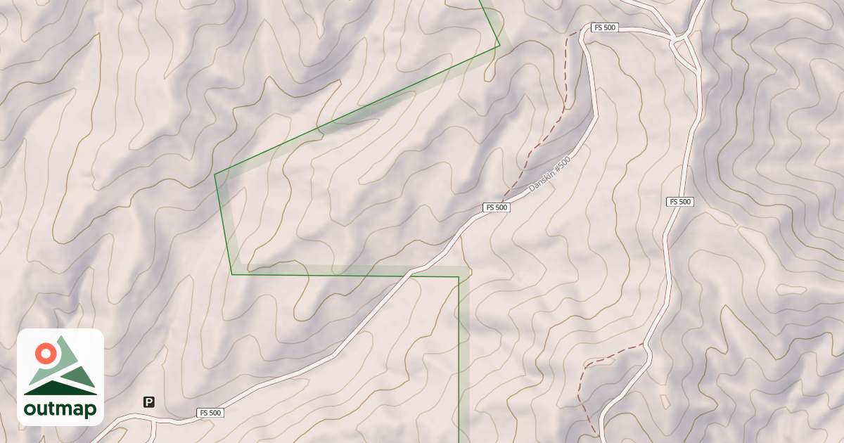 Map of Danskin #500