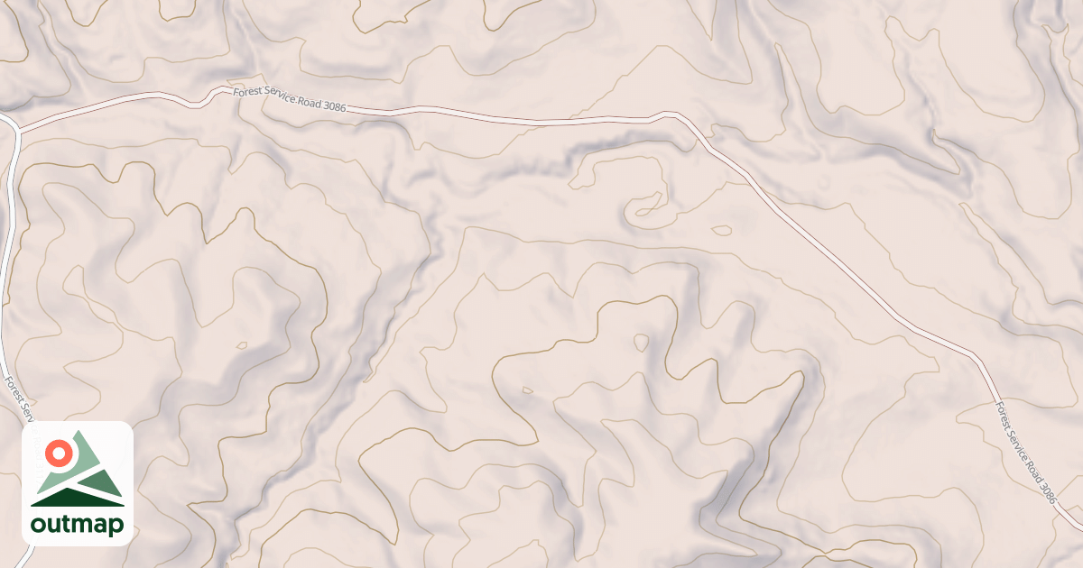 Map of N.SLICK CREEK