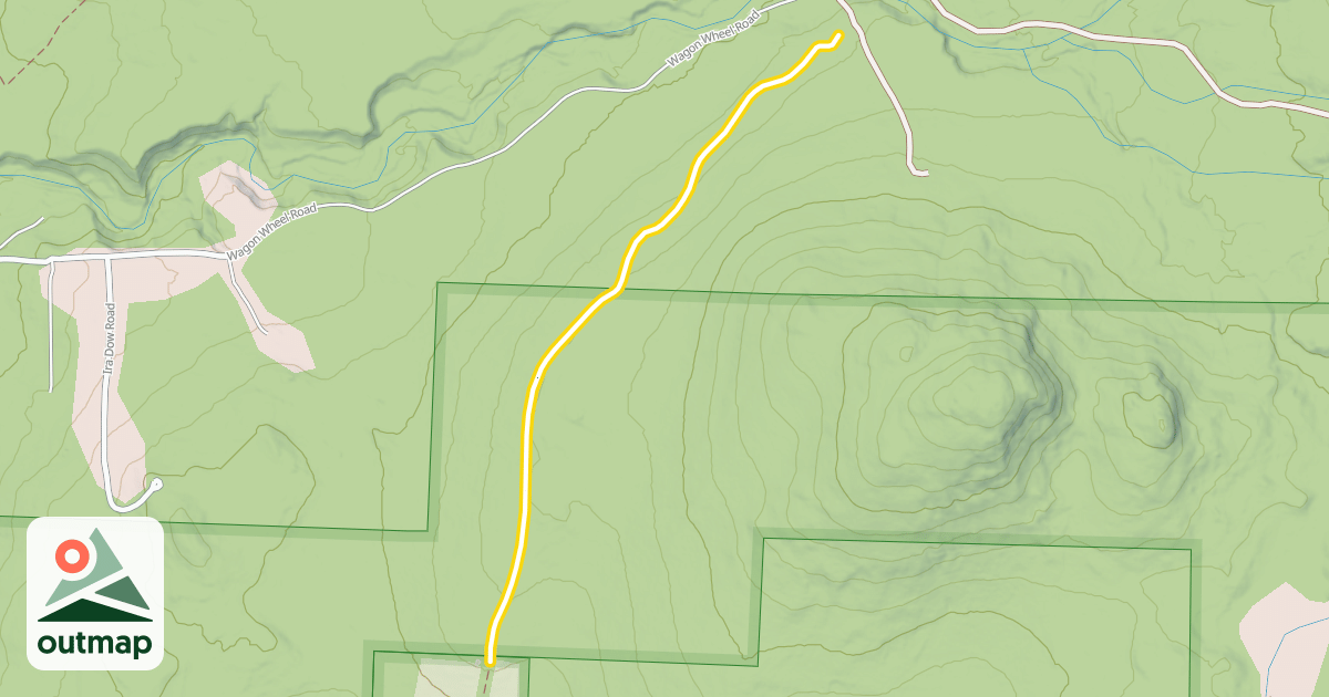 Map of Old Farm Road