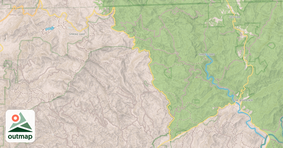 Map of HALE RIDGE
