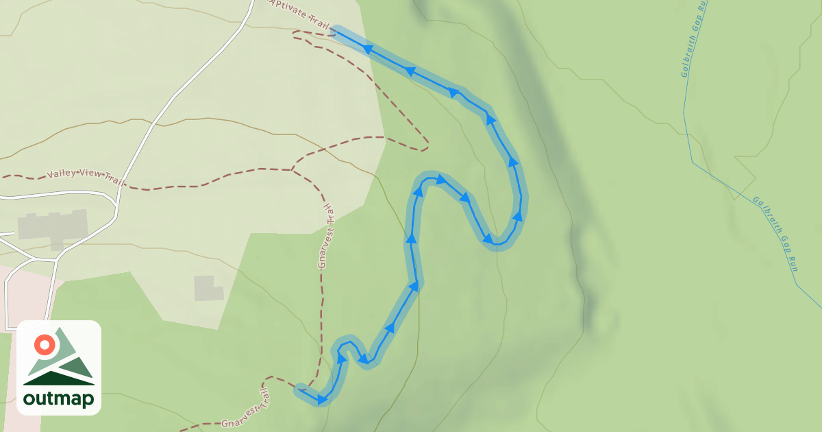 Map of Bomb Voyage Trail