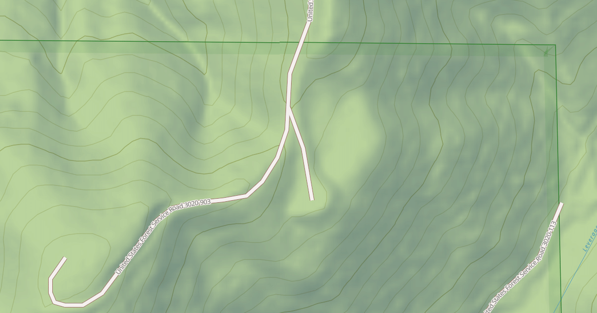 Map preview of USFS Motor Vehicle Use Map Roads {276F8A63-5270-4535-A096-269E9B94A0E4}
