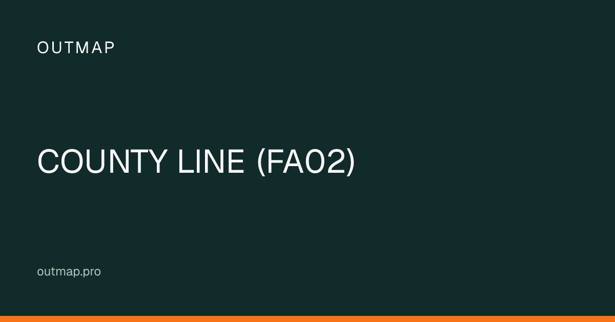 Map of COUNTY LINE  (FA02)