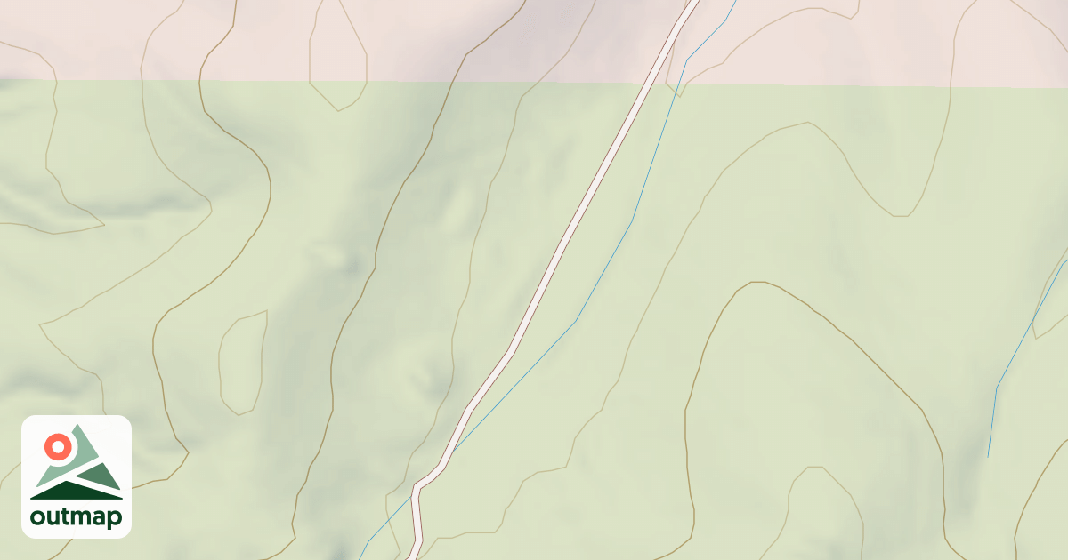 Map of 16049: Temblor Ridge