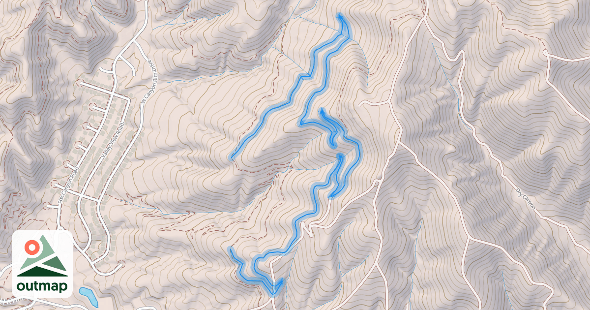 Map of Lolo Trail