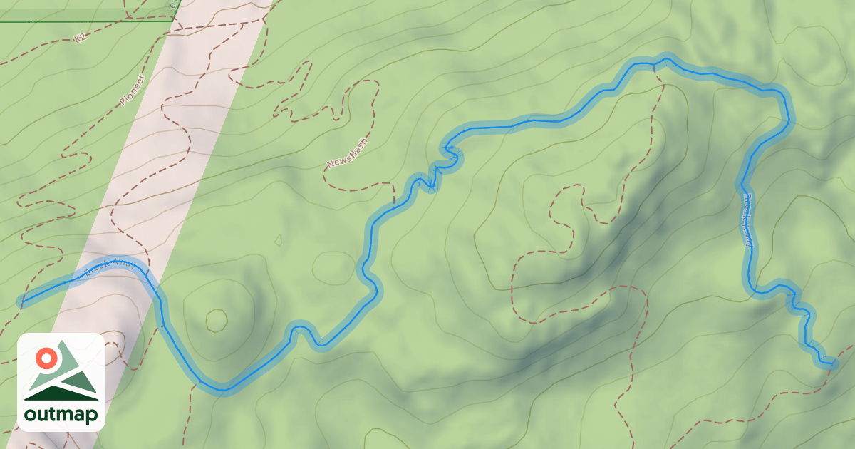 Map of Break-Away