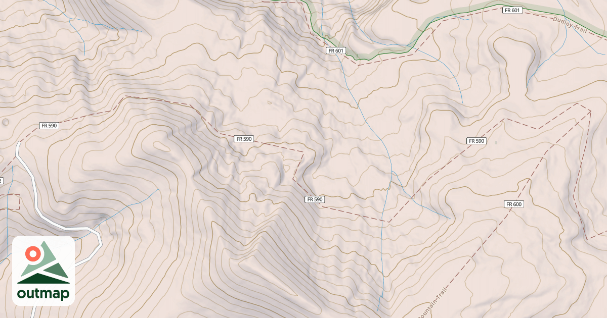 Map of Monument Park Atv