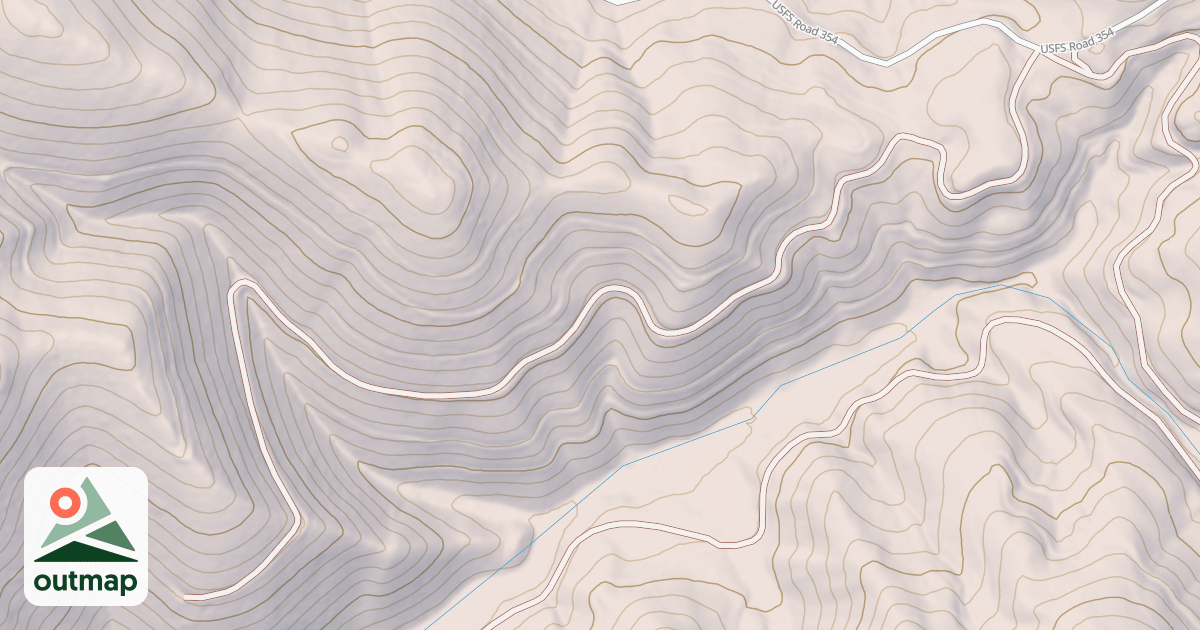 Map of USFS Motor Vehicle Use Map Roads {1CC089C1-4C84-4F69-B279-39F44B2E1C2B}