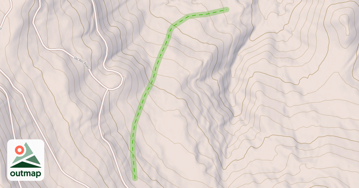 Map of La Vegosa