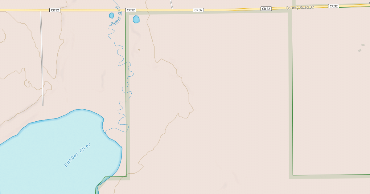 Map preview of DUNBAR LAKE BOAT ACCESS