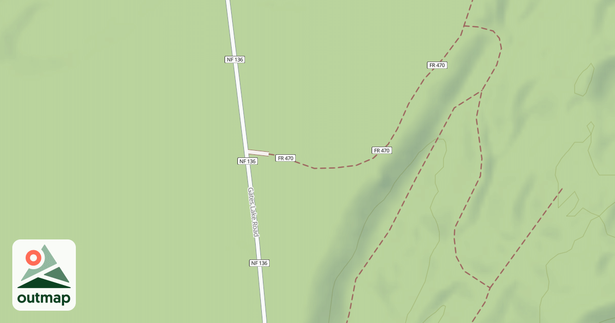 Map of FR 470