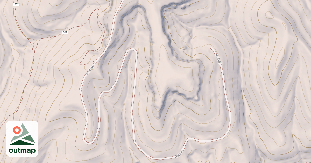 Map of LITTLE LICK