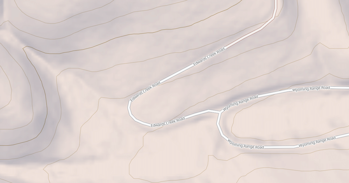 Map preview of EDWARDS CREEK