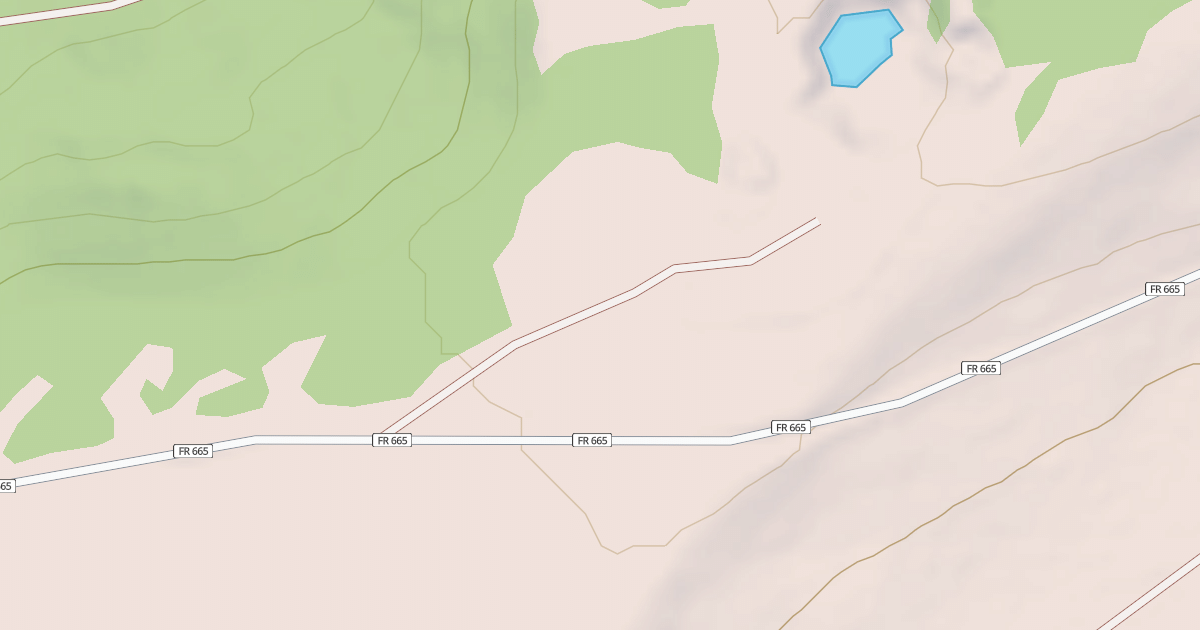 Map preview of PORCUPINE GRAVEL PIT