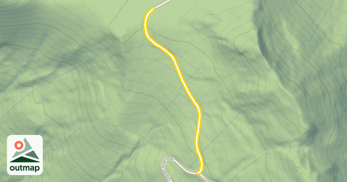 Map of Segelsen Ridge Road