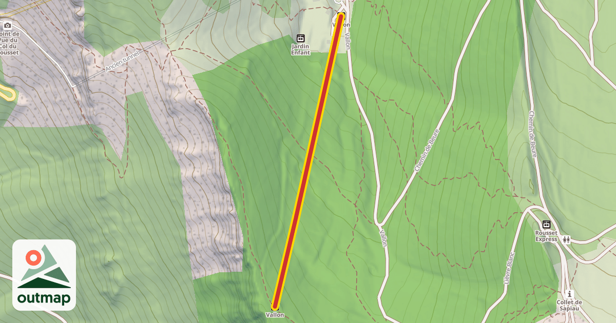 Map of Vallon