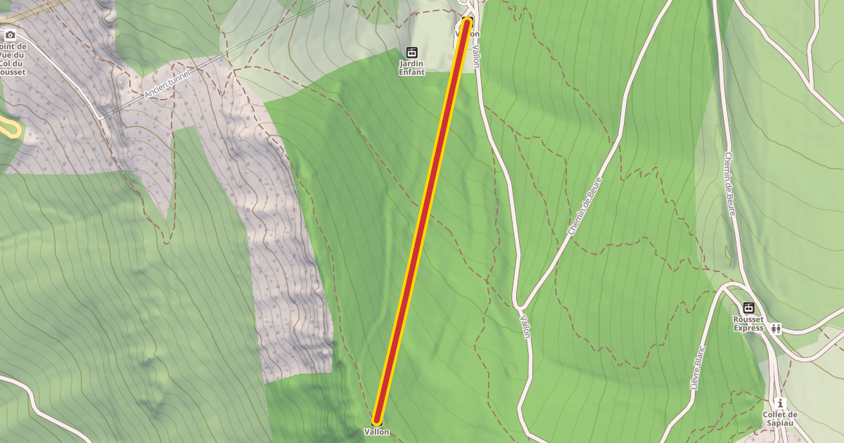Map preview of Vallon