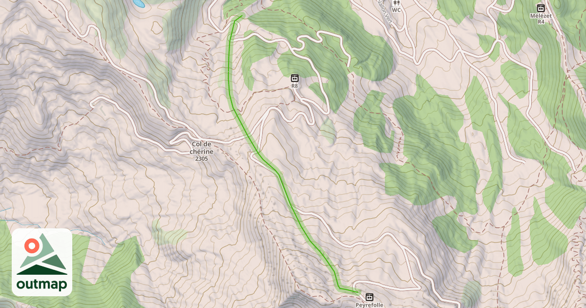Map of Marmottes