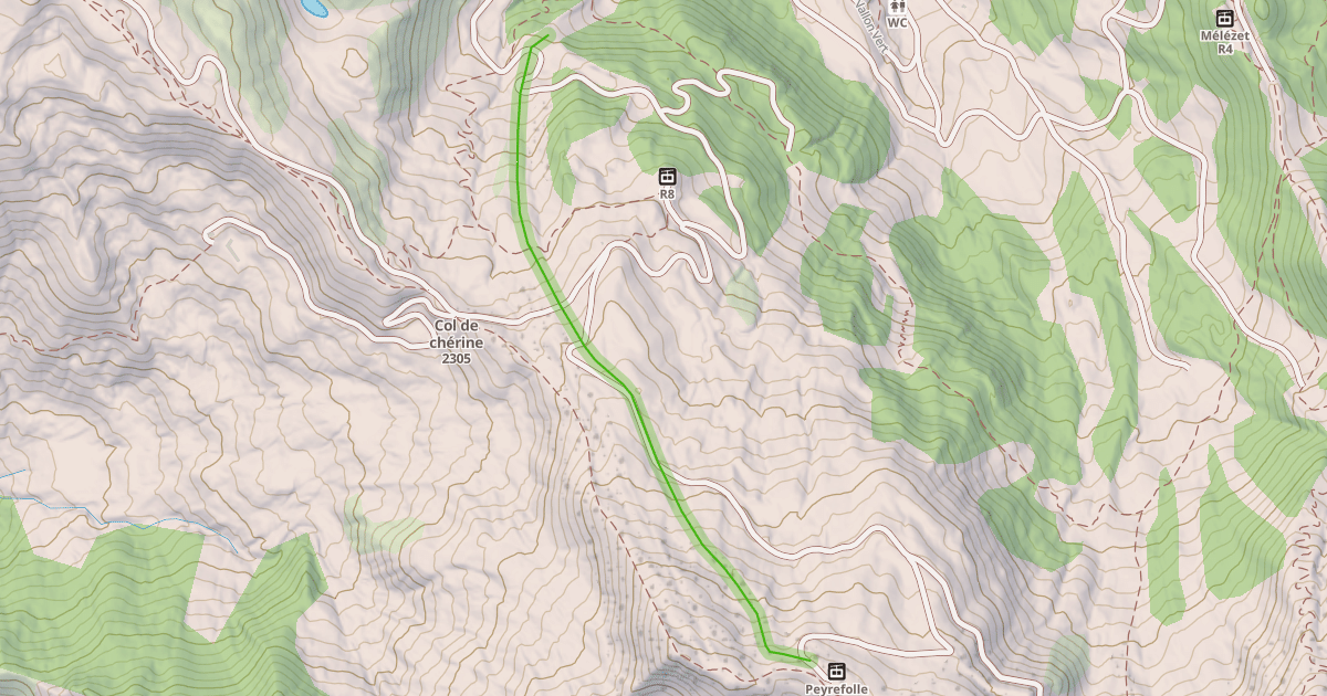 Map preview of Marmottes