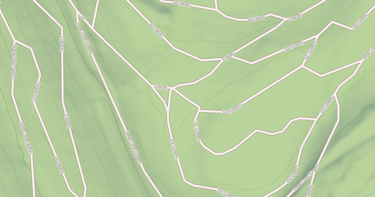 Map preview of Rock Run ATV Trails