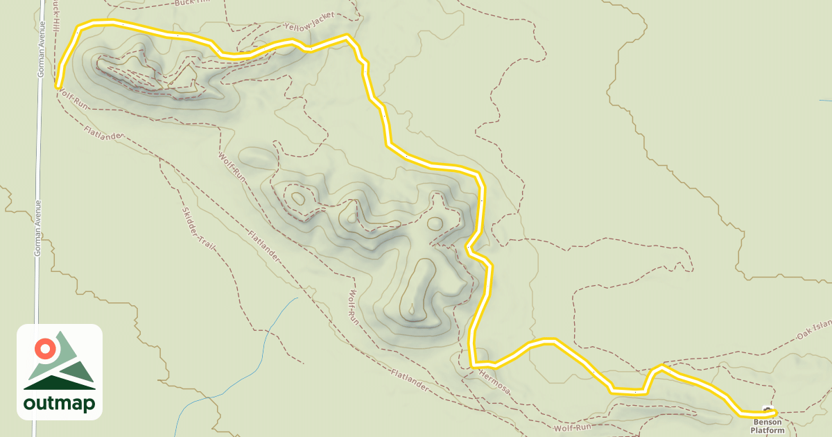 Map of Moundbounder