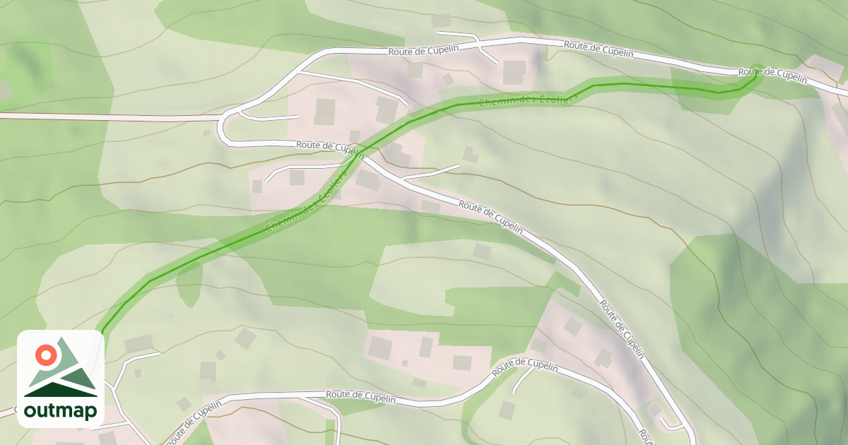 Map of Chemin des Écoliers