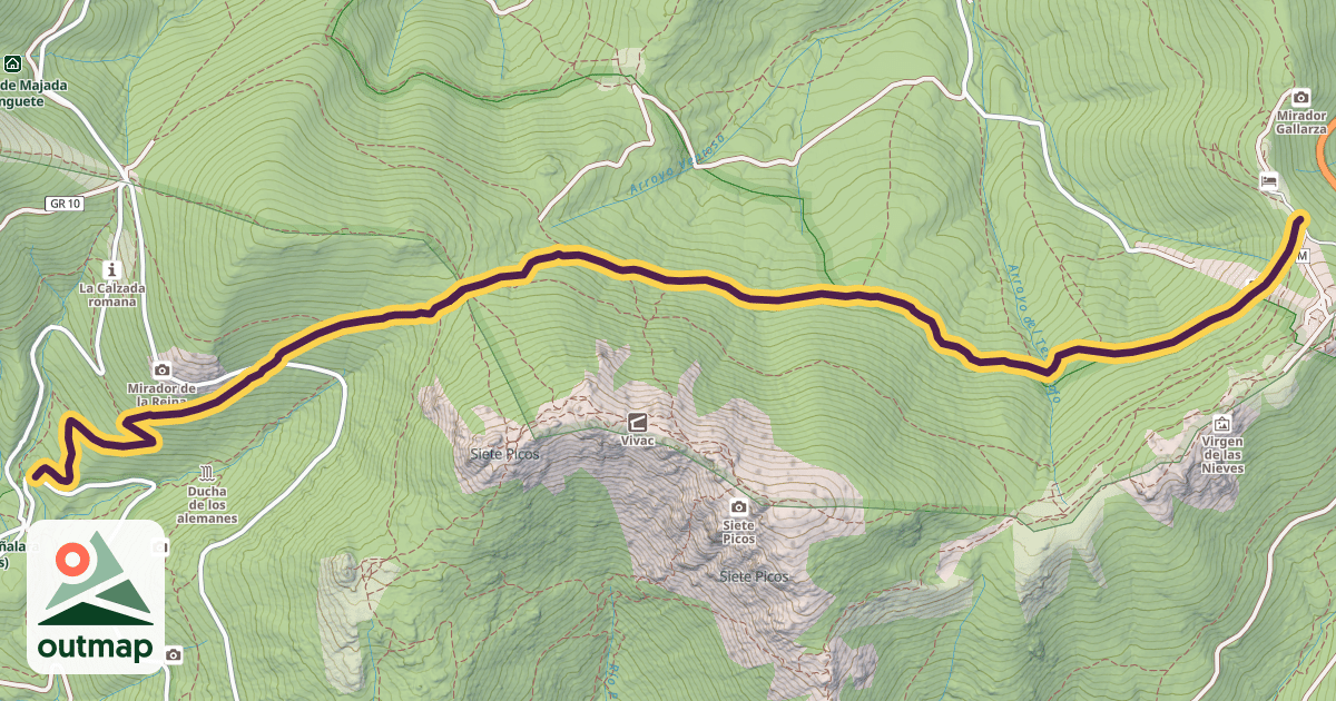 Map of Camino Schmidt