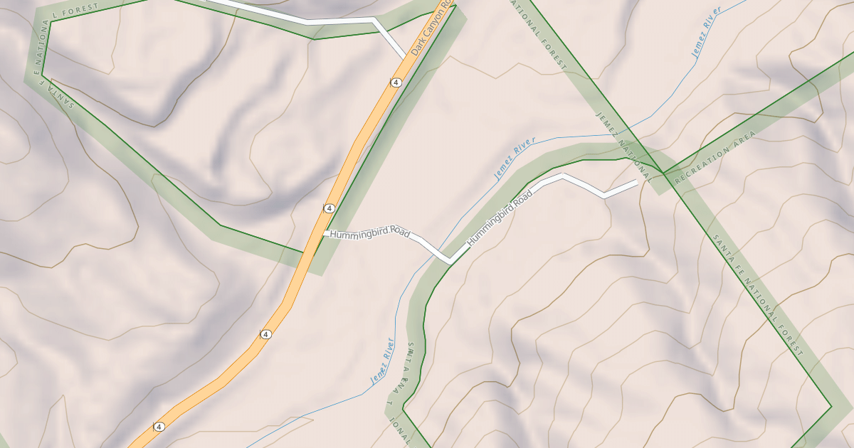 Map preview of HUMMINGBIRD