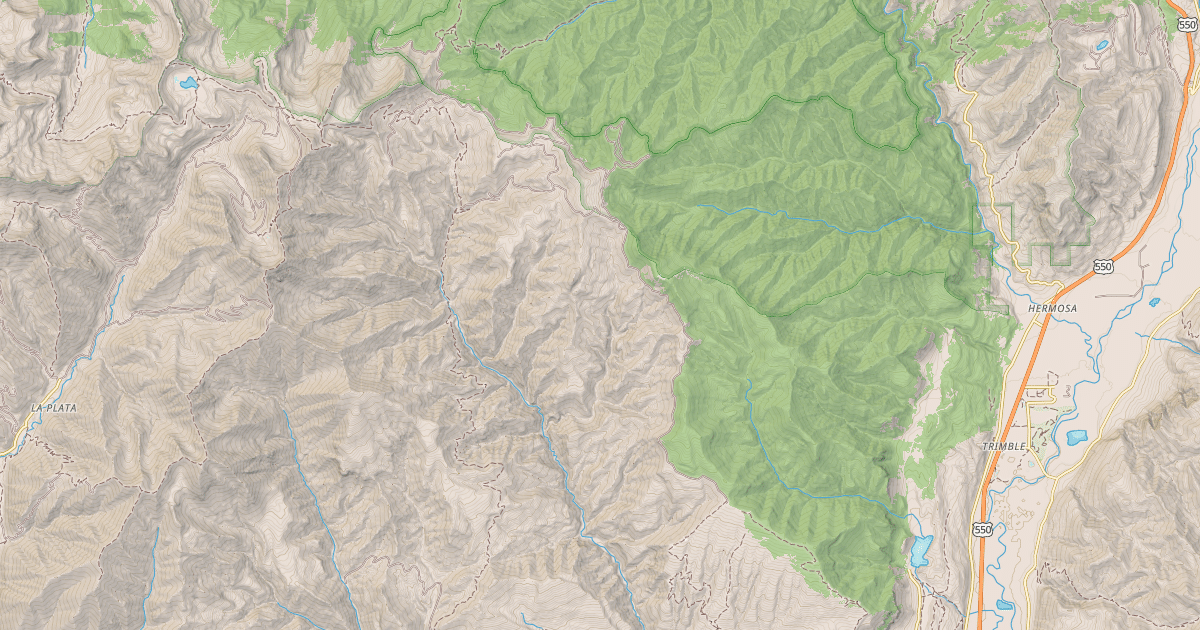 Map preview of JUNCTION CRK (CR 204)
