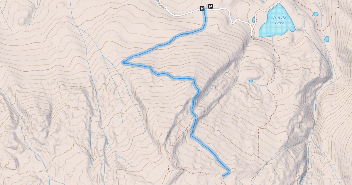 Map preview of Hay Park Road