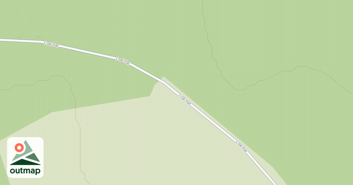 Map of COAL FLAT
